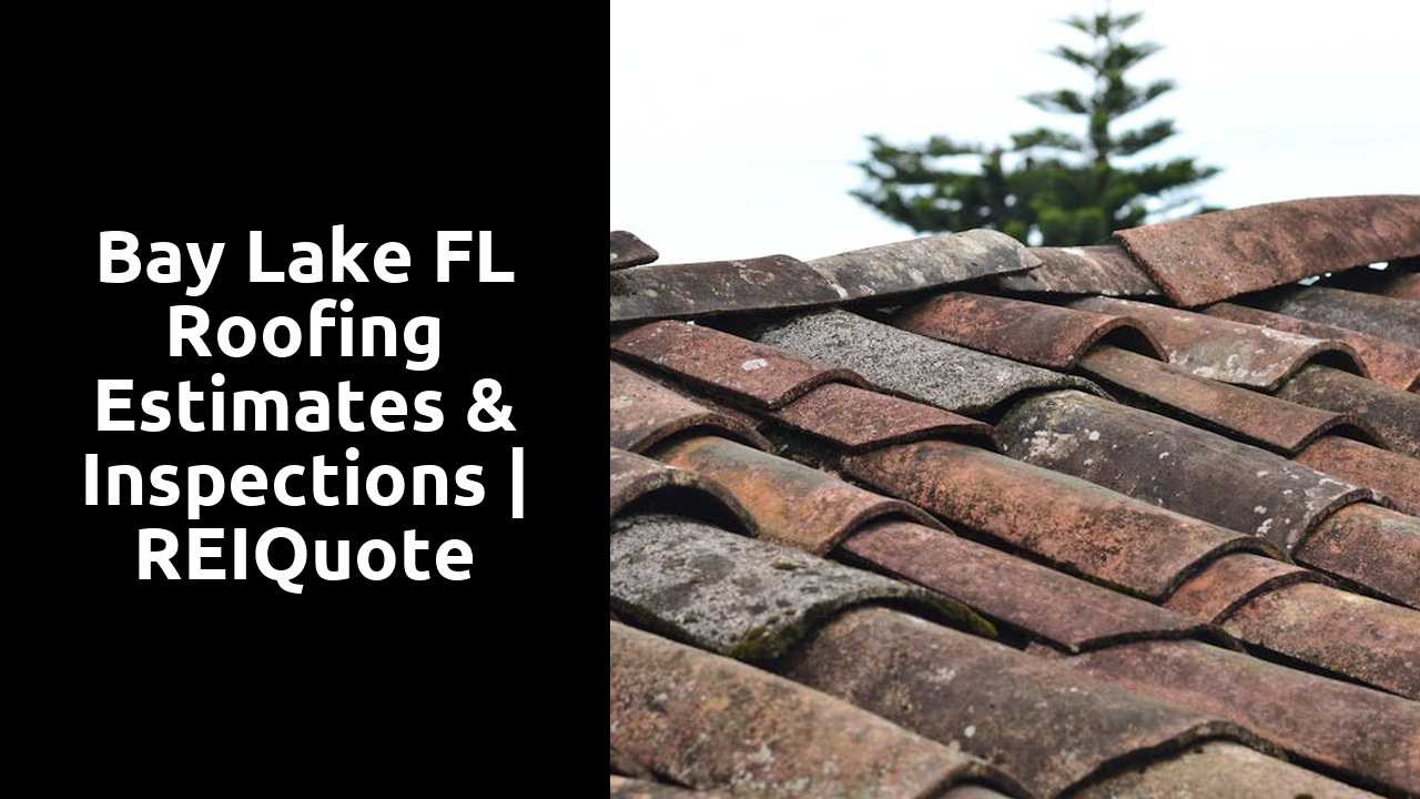 Bay Lake FL Roofing Estimates & Inspections | REIQuote