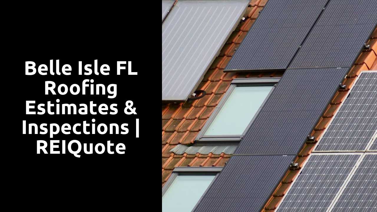 Belle Isle FL Roofing Estimates & Inspections | REIQuote