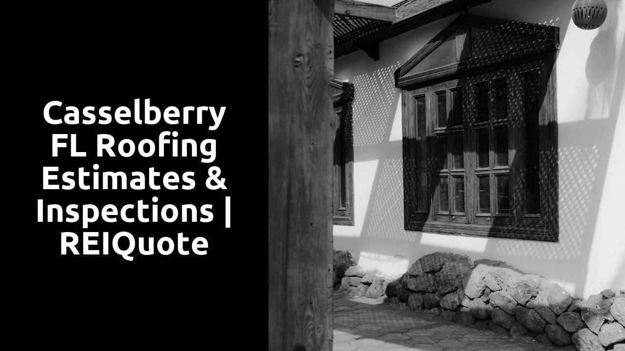 Casselberry FL Roofing Estimates & Inspections | REIQuote