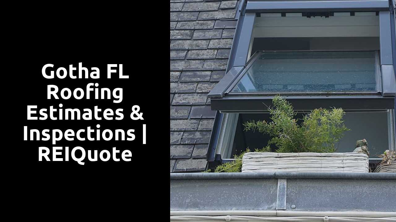 Gotha FL Roofing Estimates & Inspections | REIQuote